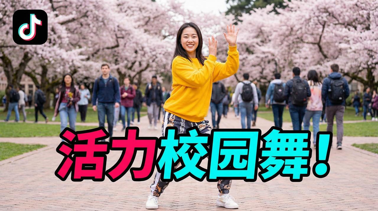人兽 - TikTok风格活力校园舞短传媒
